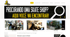 Desktop Screenshot of lojasdeskate.com.br