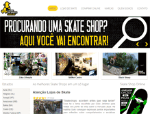 Tablet Screenshot of lojasdeskate.com.br